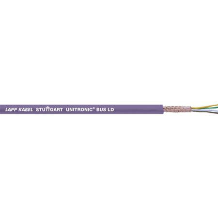 2170205 Lapp UNITRONIC BUS Series Bus Cable, 6 Cores, 0.22 mm², Screened, 24 AWG, Copper Braid Shield, Round Cable