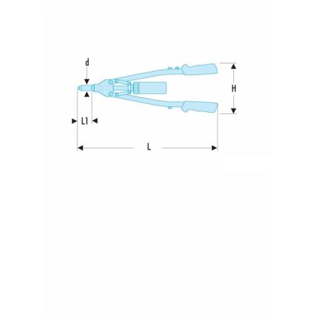 Y-116CPB Facom Plier Type Riveter