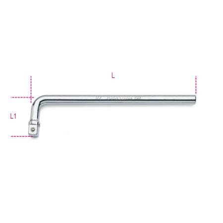 920/44 BETA  1/2 in Offset Handle, 230 mm Overall