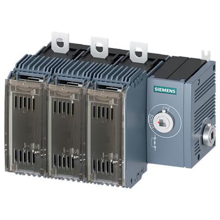3KF2312-4RF11 Siemens Fuse Switch Disconnector, 3 Pole, 125A Max Current