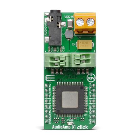 MIKROE-3901 MikroElektronika , AudioAmp 3 Click Audio Amplifier Amplifier Board for TAS5414