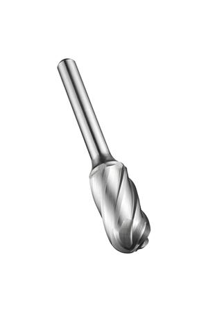 P8359.6X6.0 Dormer Ball Nosed Cylinder Burr, 9.6mm Capacity, Carbide Blade