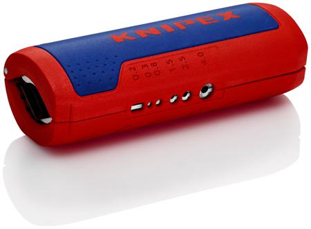 90 22 02 SB Knipex TwistCut® Pipe Cutter 13 → 32 mm, Cuts Plastic