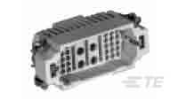 1108761-1 TE Connectivity Contact Insert, HSK Series 42 Way, For Use With Heavy Duty Connectors