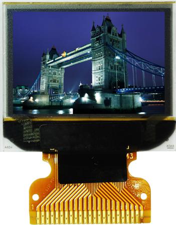 MCOT096064AZ-RGBM Midas 0.95in Red, Green, Blue Passive matrix OLED Display 96 x 64pixels TAB Multi Interface