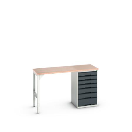 16921901-19 Bott Steel Workbench, 300kg Max Load, 930mm x 600mm x 1500mm