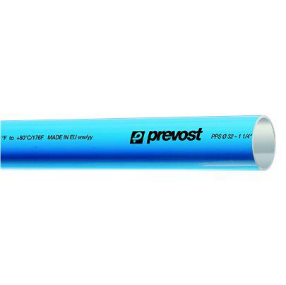 PPS-BTU4030BX PREVOST 16 bar Blue Aluminium Compressed Air Pipe, 1.8mm outer diameter, 2.9m