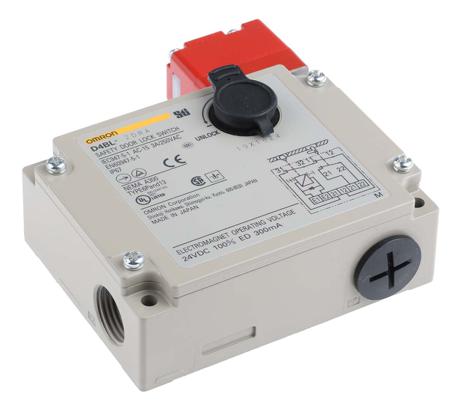 D4BL-2DRA D4BL Solenoid Interlock Switch Power to Unlock 24 V dc