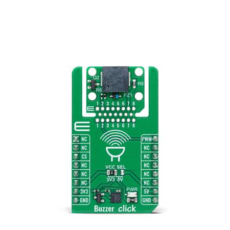 MIKROE-6370 MikroElektronika Piezo Buzzer Transducer PWM Audio Output