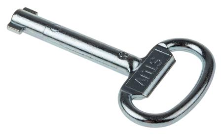 0-95-0662-0 Key Die Cast Zinc Chrome Plated