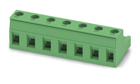 1766932 Phoenix Contact, 7.5mm Pitch, GMSTB 2.5/ 7-ST, 7 Way, , Pluggable Terminal Block, Plug, Cable Mount, Screw Termination,