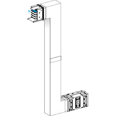 KSA630DZE41F Schneider Electric Cross Elbow Busbar Trunking, 290 → 1200mm, 630A, Canalis Series