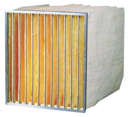 827-9579 RS Pro Bag Filter, Micro Glass Media, F8 Grade, 592 x 287 x 635mm, Media Area 3.2m2