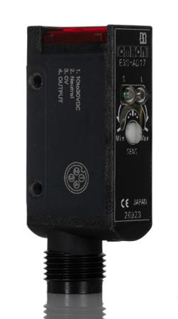 E3S-AD17 Omron Diffuse Photoelectric Sensor, Block Sensor, 700 mm Detection Range