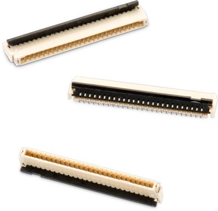 687136182122 Wurth Elektronik, WR-FPC 0.5mm Pitch 36 Way Horizontal Receptacle FPC Connector, ZIF