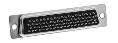 09565004715050 HARTING 78 Way Cable Mount D-sub Connector Socket, 2.42mm Pitch