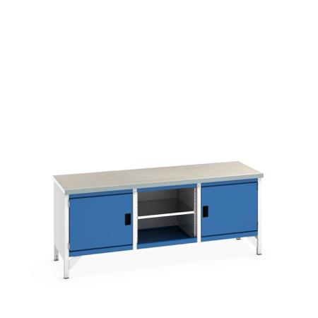 41002051-11V Bott 41002051.11V Sheet Steel Workbench, 840mm x 750mm x 2000mm