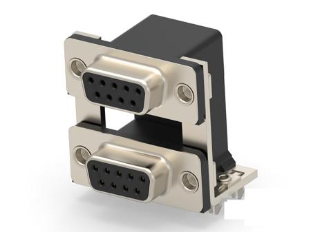 2454917-1 TE Connectivity 2454917 9 Way Vertical Board Mount D-sub Connector Socket, 19.05mm Pitch