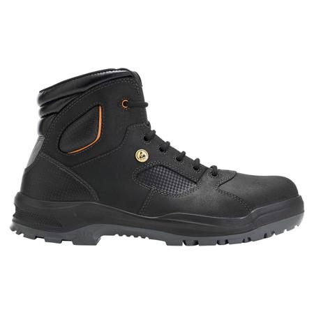 07TYROLA481447 Parade Tyrola Black Composite Toe Capped Unisex Ankle Safety Boots, UK 12, EU 47