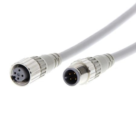 XS2W-D421-G81-F Omron Connector & Cable, 5m