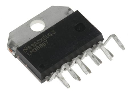 LM3886T/NOPB Texas Instruments,38W, 11-Pin MLPP