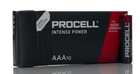 5000394136939 Duracell Procell PROCELL Intense Power Alkaline AAA Battery 1.5V