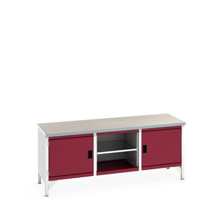 41002051-24V Bott 41002051.24V Sheet Steel Workbench, 840mm x 750mm x 2000mm