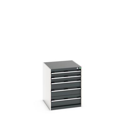 40027015-19V Bott 5 Cabinet, Steel, 800mm x 750mm x 650mm, Grey