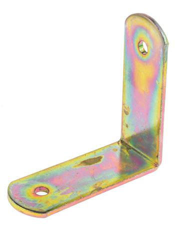 40603-ZB 50 x 20mm 2 Hole Steel Angle Bracket, 2mm Thickness