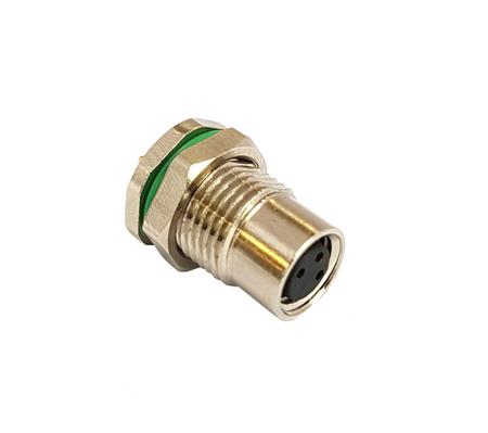 PXMBNI08RPF05BPC Bulgin Circular Connector, 5 Contacts, Rear, M8 Connector, Socket, Female, IP67, Buccaneer M8 Series