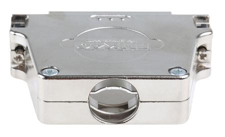 FMK4G-K201---1731110065 FCT from Molex FMK Die Cast Zinc D-sub Connector Backshell, 37 Way, Strain Relief