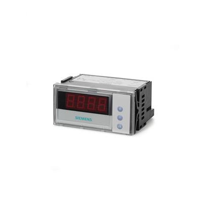BAU200 / BPZ:BAU200 Siemens BAU Panel Mount Digital Indicator, 48 x 96 x 83mm 2 Input, 1 Output 0 - 10v, 24 V Supply Voltage Controller