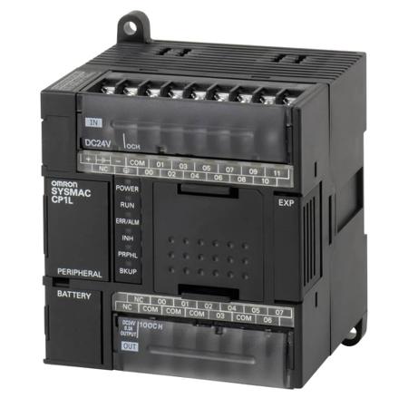 CP1L-L14DR-A Omron CP1L PLC CPU, USB Networking Computer Interface, 5000 Steps Program Capacity, 8 (DC) Inputs, 6 (Relay) Outputs