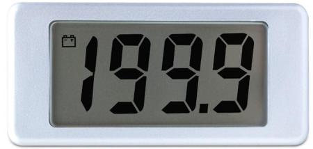 EMV 1025S-01 Lascar Digital Voltmeter DC, LCD Display 3.5-Digits ±2 %