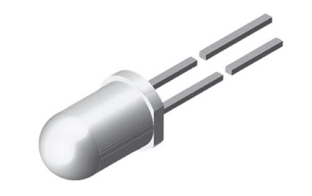 TLCY6800 Vishay Yellow LED 5 mm Through Hole,