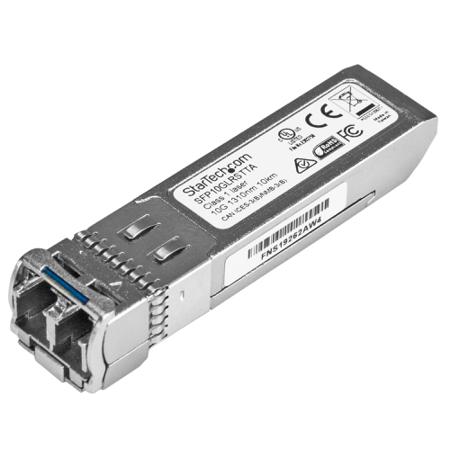 SFP10GLRSTTA StarTech.com Fibre Optic LC Duplex Female Single Mode SFP Transceiver Module, Single Mode, 10000Mbit/s