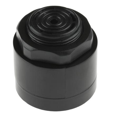 622-1562 RS PRO 85dB Panel Mount Slow Pulse Internal Buzzer, 42.5 x 42mm, 60V ac/dc Min, 250V ac/dc Max