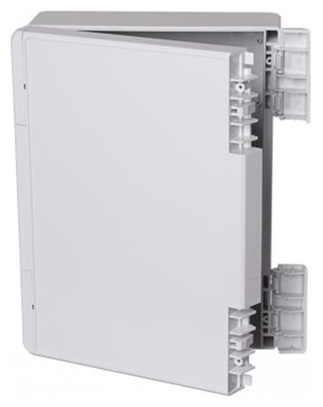 96017665-B-273612-PC-V0-7035 Bopla Bocube Series Light Grey Polycarbonate V0 Enclosure, IP66, IP68, IK07, Light Grey Lid, 284 x 364 x 120mm