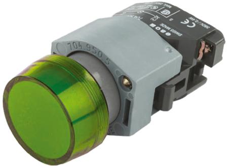 704.000.5 EAO Green Pilot Light, IP65