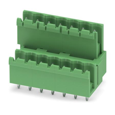 1845989 Phoenix Contact, 5.0mm Pitch, MDSTBV 2.5/ 7-G, 7 Way, Pluggable Terminal Block, Header, Solder Termination,