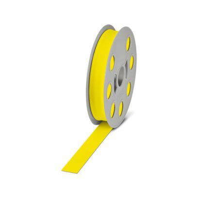 0800306 Phoenix Contact WMS Slide On Cable Marker, Yellow, Pre-printed "Unlabeled", 6.4 → 19.1mm Cable, for Control
