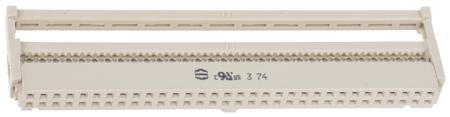 09185647813 HARTING 64-Way IDC Connector Socket for Cable Mount, 2-Row