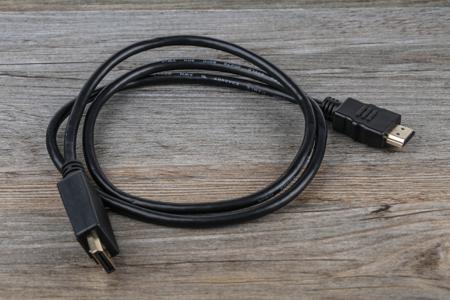 186-3034 RS PRO Male DisplayPort to Male HDMI, PVC  Cable, 1080p, 1m