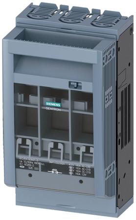 3NP1133-1CA20 Siemens Fuse Switch Disconnector, 3 Pole, 160A Max Current