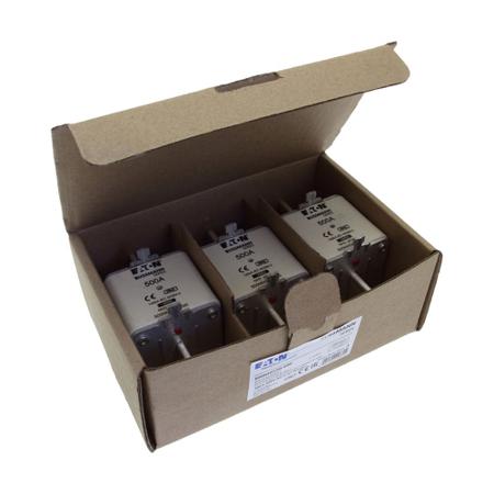 500NHG3B-690-NH-FUSE-500A-690V-gG-SIZE-3 Eaton 500A Tag Fuse, 71 x 150mm, 690V
