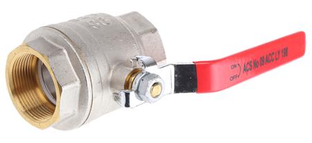 509008 Sferaco Brass Full Bore, 2 Way, Ball Valve, Threaded, BSPP 38.1mm, 40bar Operating Pressure