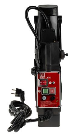 123-8507 RS Pro 230V Magnetic Base Drill, 270 (Low Gear) rpm, 610 (High Gear) rpm