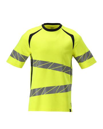 21382-327-17010-2XL Mascot Workwear Hi-Viz Yellow/Navy Arc Flash Polo, XXL Hi-Vis