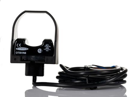 OTBVN6 Banner , OTB Black Push Button NPN-NO/NC Momentary