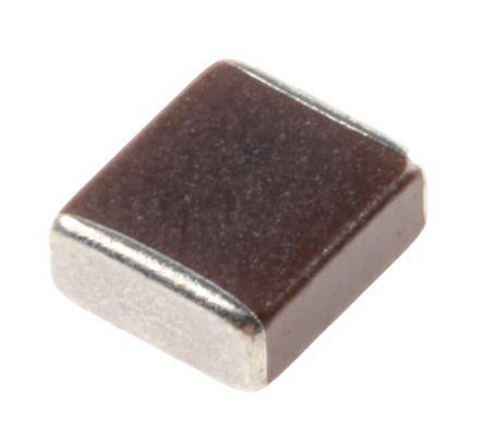 C5750X7S2A106M230KB TDK 10μF Multilayer Ceramic Capacitor MLCC 100V dc ±20% X7S Dielectric 2220 (5650M) SMD, Max. Temp. +125°C